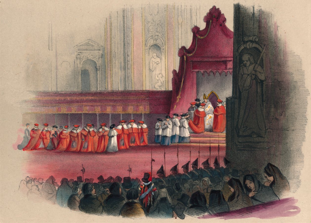 Cattedra, 1800-tallet af Unbekannt