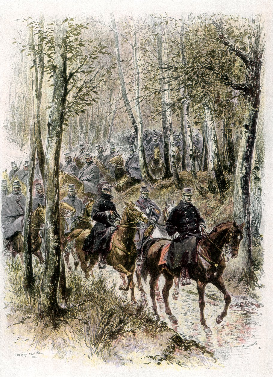Kavaleri, 1889 af Unbekannt