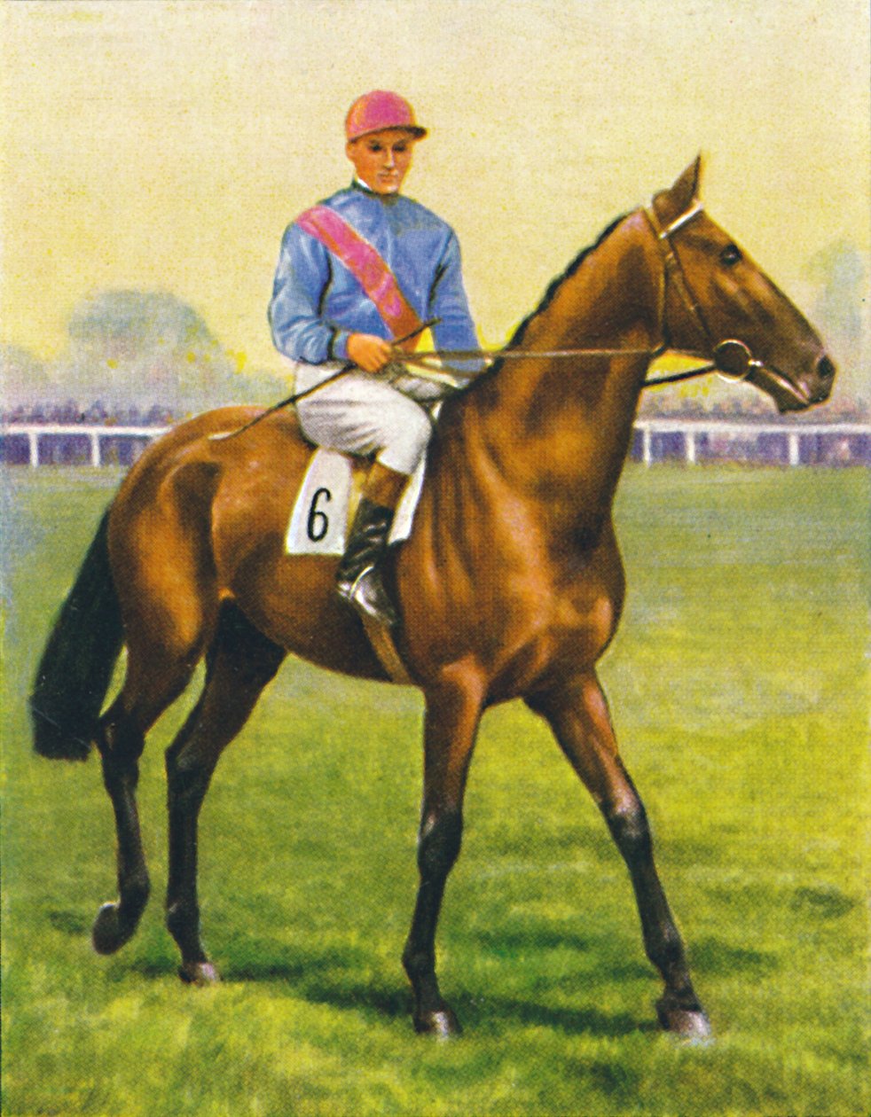 Cave Man, Jockey: C. Richards, 1939 af Unbekannt
