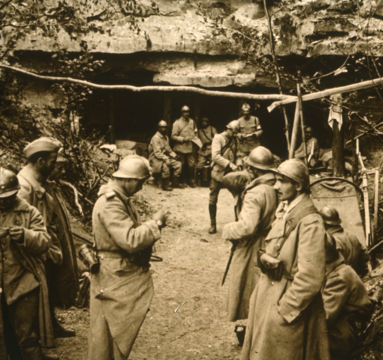 Huler, Mennevilliers, Frankrig, c1914-c1918 af Unbekannt