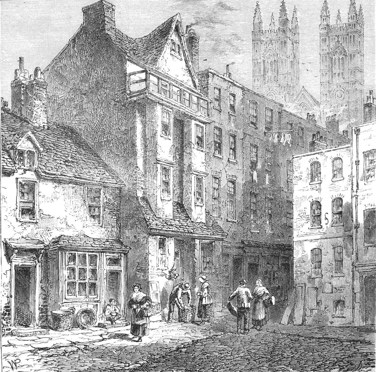 Caxtons House, Westminster, 1827 1897. af Unbekannt