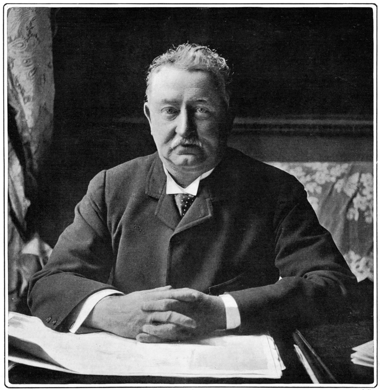 Cecil Rhodes, engelskfødt sydafrikansk iværksætter og statsmand, c1901 af Unbekannt