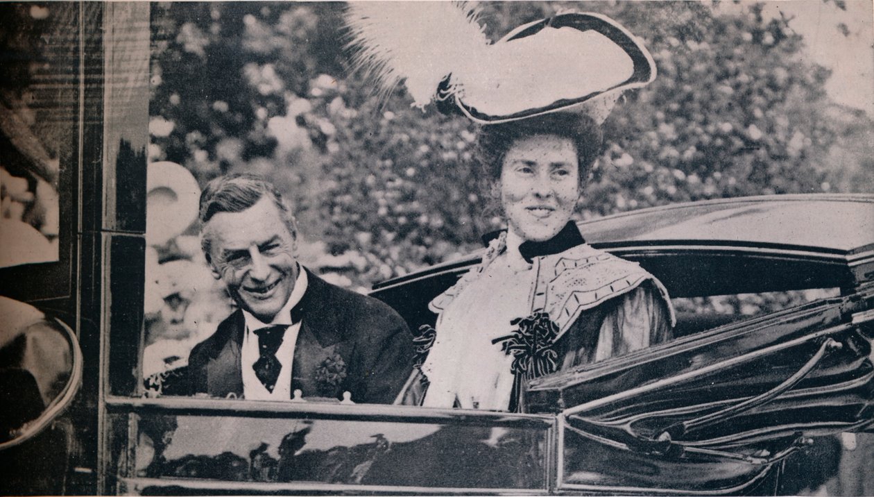 Fejrer hans halvfjerdsindstyvende fødselsdag, 1906 af Unbekannt