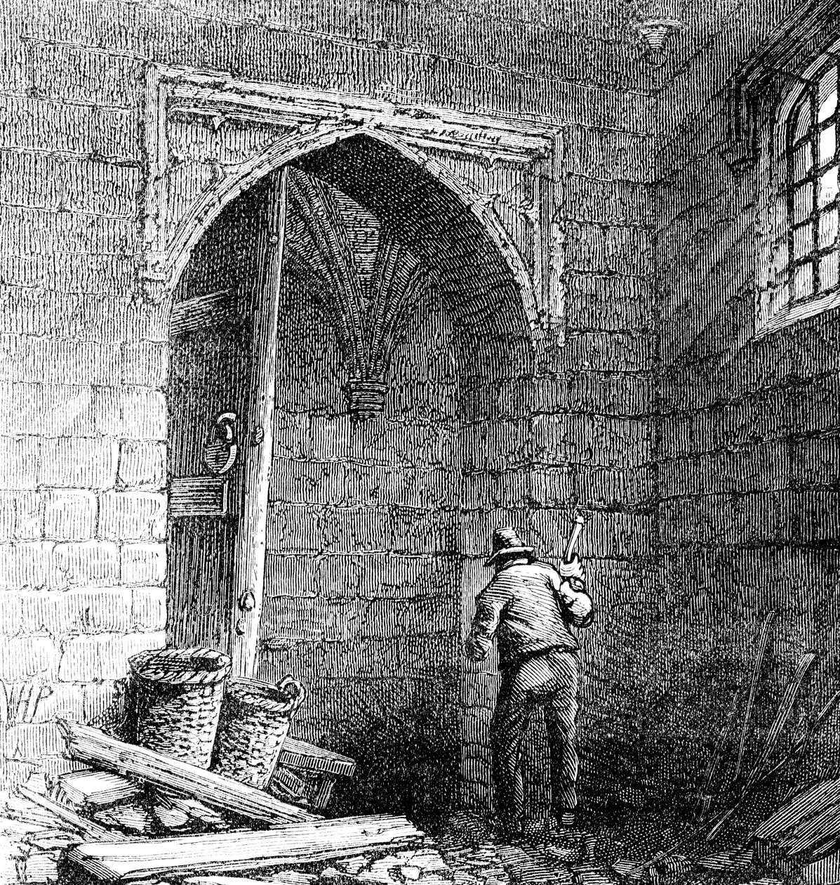 Kældere under Houses of Parliament House på kong James I