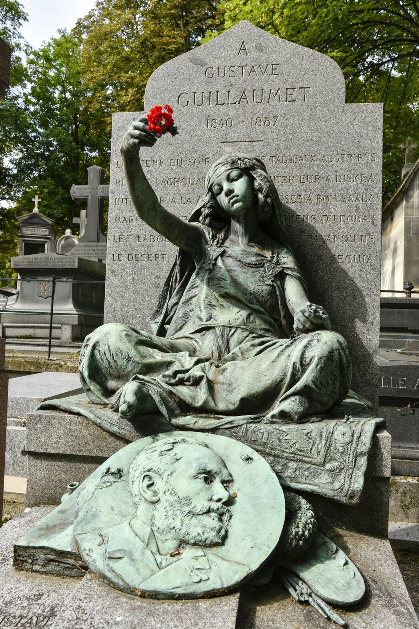 Kirkegården i Montmartre/Guillaumets grav/Avenue Rachel/PARIS XVIII/Seine/Ile de France/Frankrig af Unbekannt