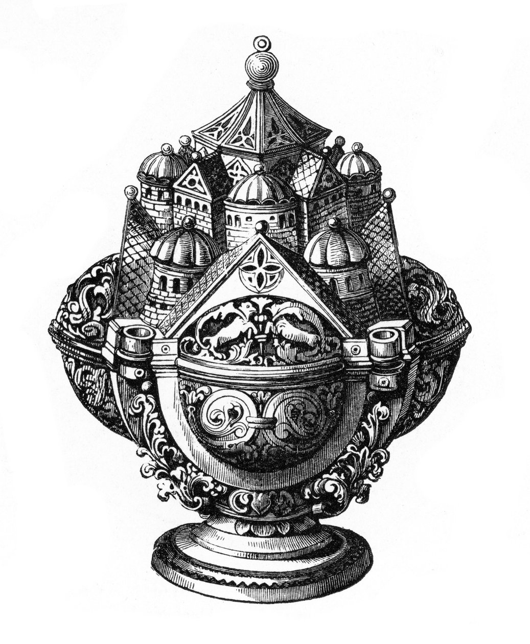 Røgelseskar, 11. århundrede, 1870 af Unbekannt