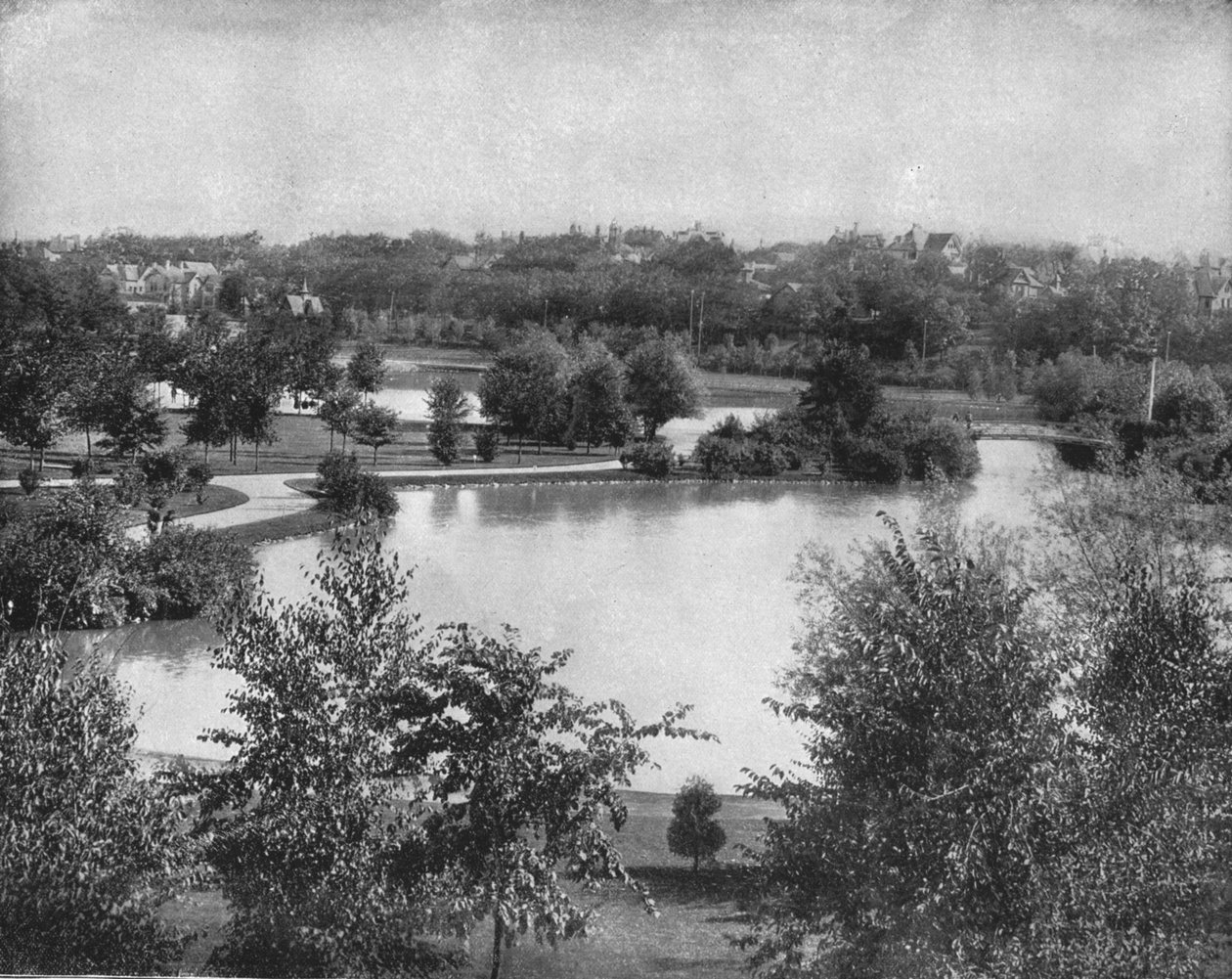 Central Park, Minneapolis, Minnesota, USA, c1900. af Unbekannt