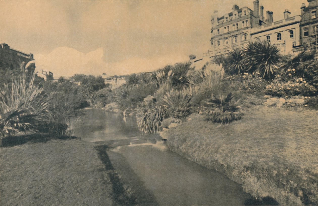 Central Pleasure Gardens, med udsigt mod The Square, 1929 af Unbekannt
