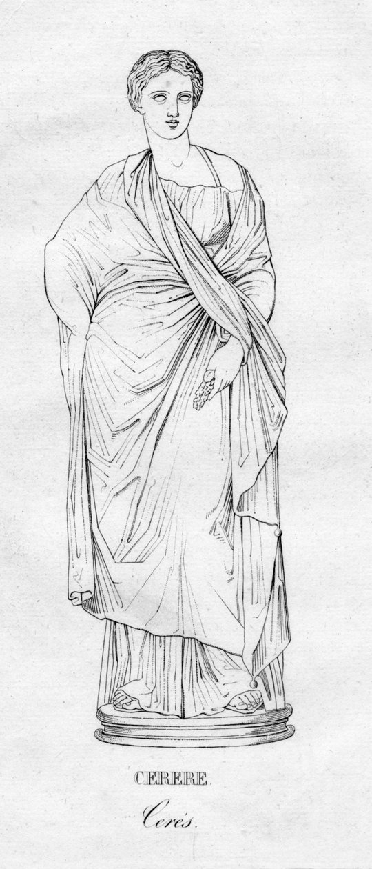Ceres Ceres, c1850 af Unbekannt