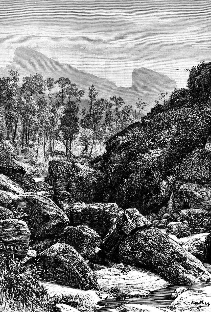 Ceylon Sri Lanka, 1895 af Unbekannt