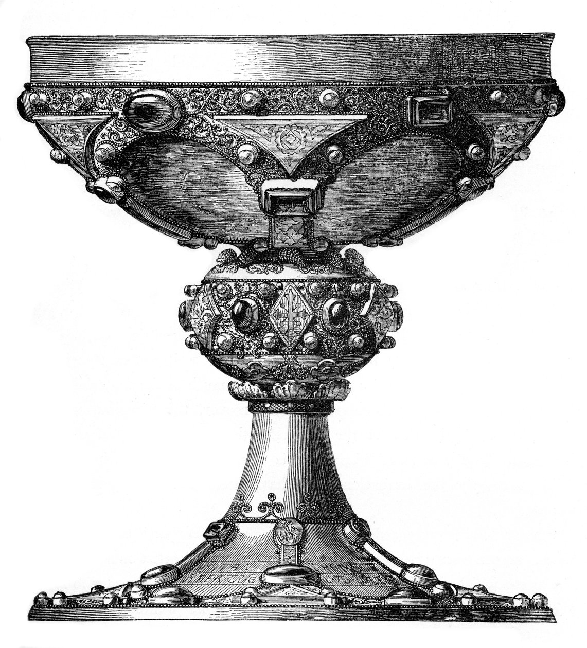 Kalk, der siges at være af Saint-Remy, 1870 af Unbekannt