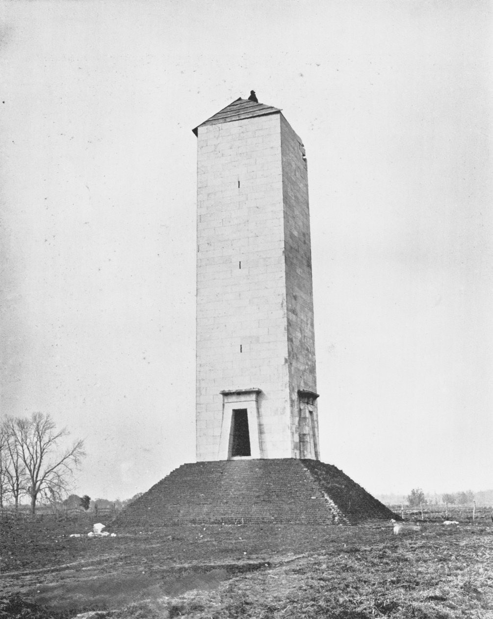 Chalmette Monument, Battlefield of New Orleans, Louisiana, USA, c1900. af Unbekannt