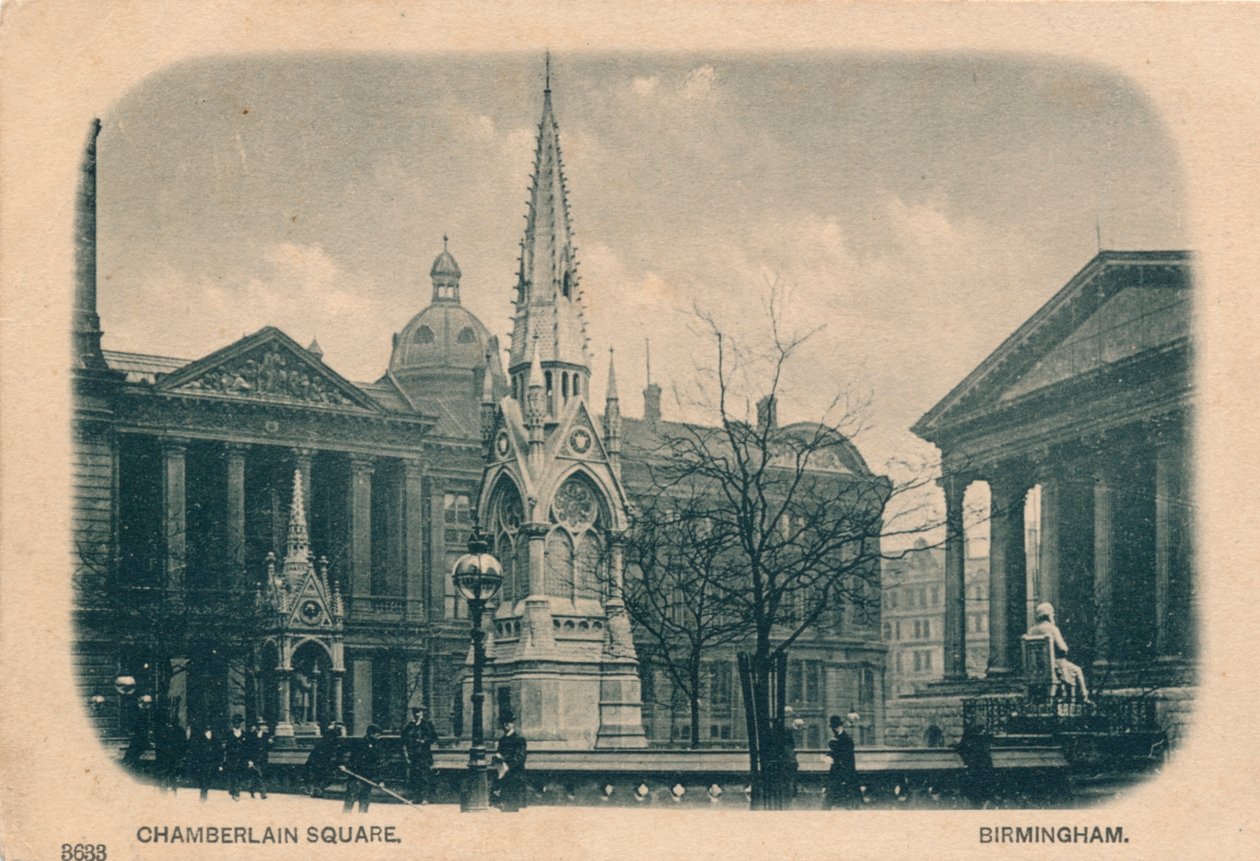 Chamberlain Square, Birmingham, c1905 af Unbekannt