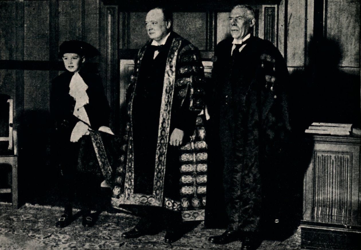 Kansler for Bristol University, 3. januar 1930, 1945. af Unbekannt