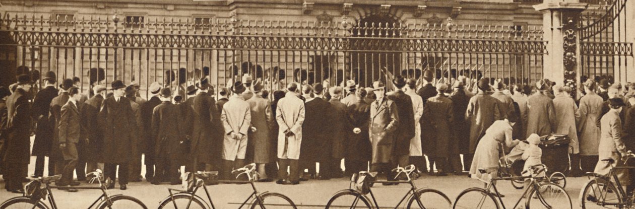 Vagtskifte, Buckingham Palace, 4. december 1936 1937 af Unbekannt