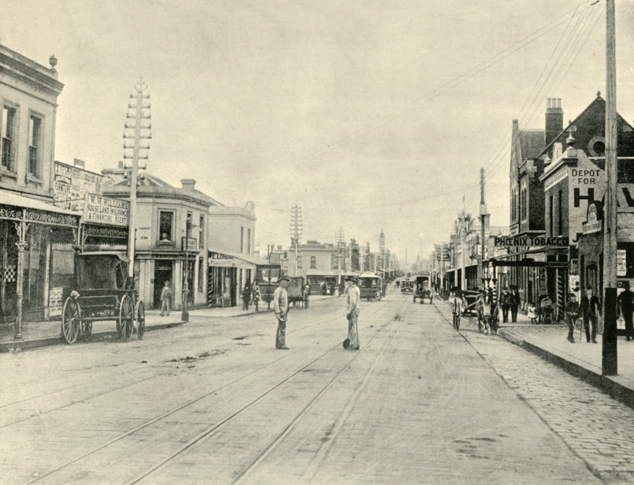 Kapelgade. Melbourne, 1901. af Unbekannt