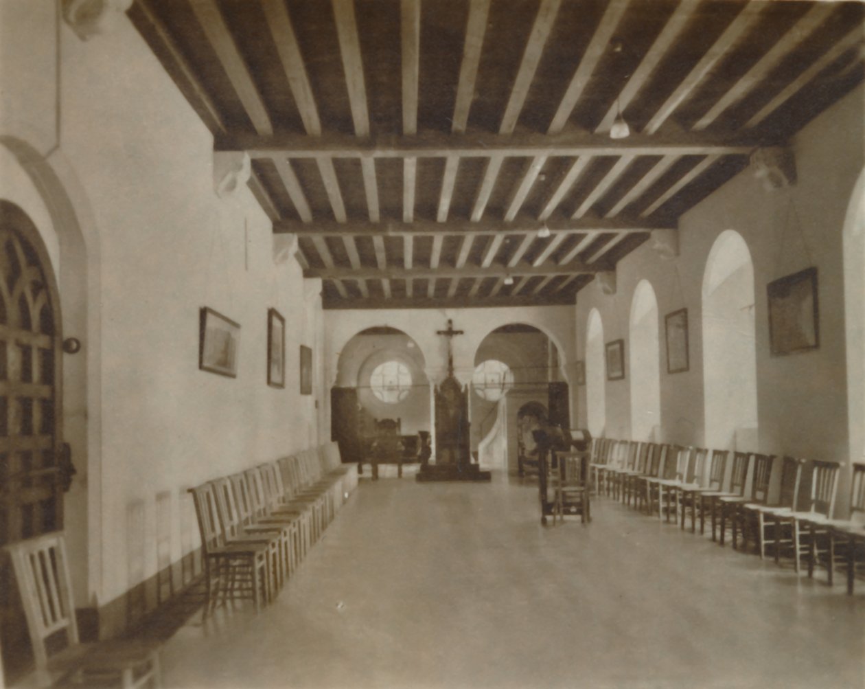 Chapter Room, Buckfast Abbey, slutningen af det 19.-begyndelsen af det 20. århundrede af Unbekannt