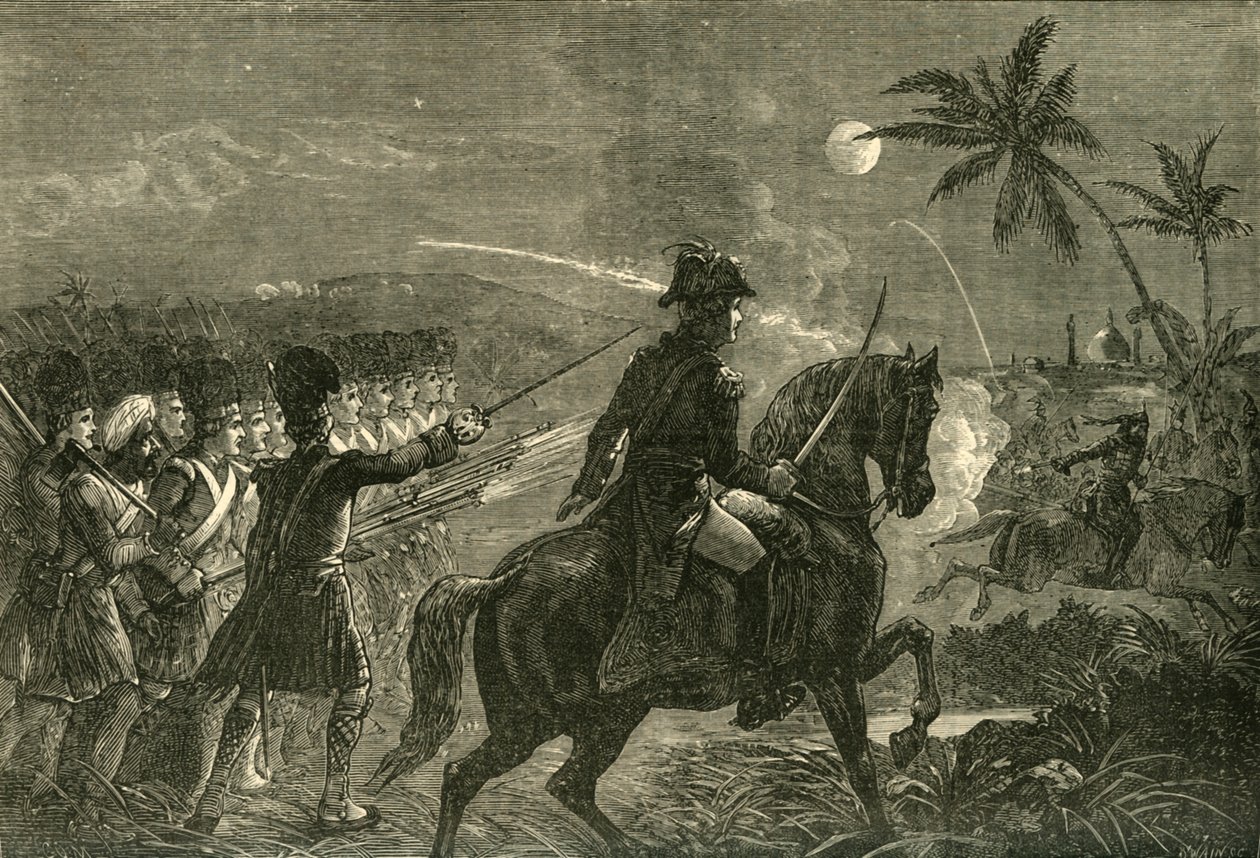 Anklage for højlændere ved Seringapatam, 1799, 1890. af Unbekannt