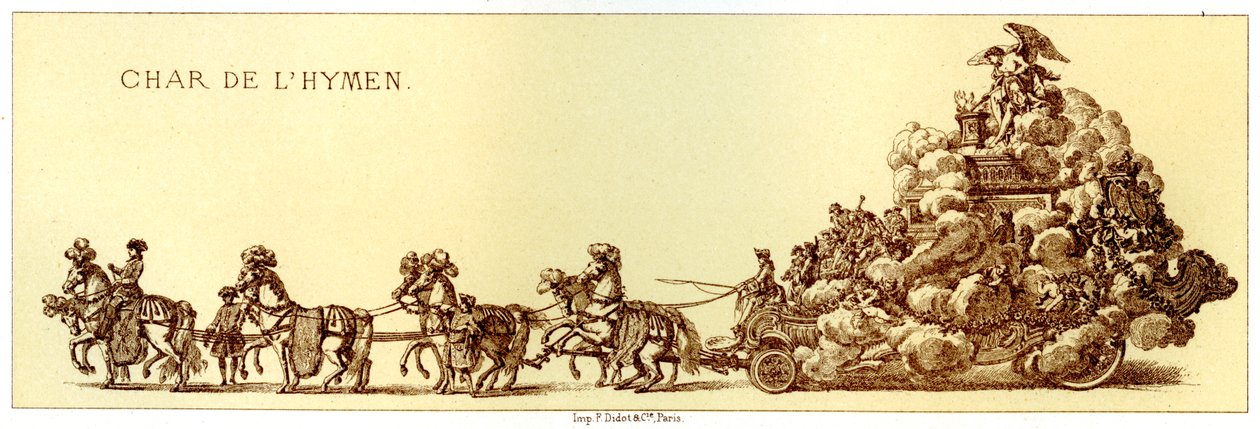 Jomfruhindens vogn, 1885 af Unbekannt