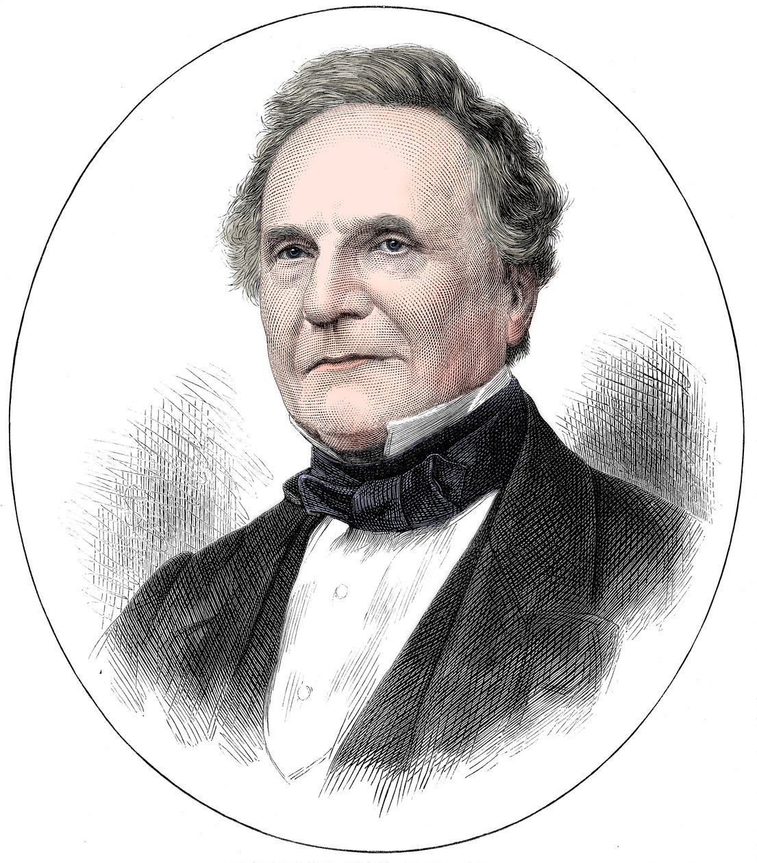 Charles Babbage 1791-1871 engelsk matematiker og pioner inden for databehandling, 1871 af Unbekannt
