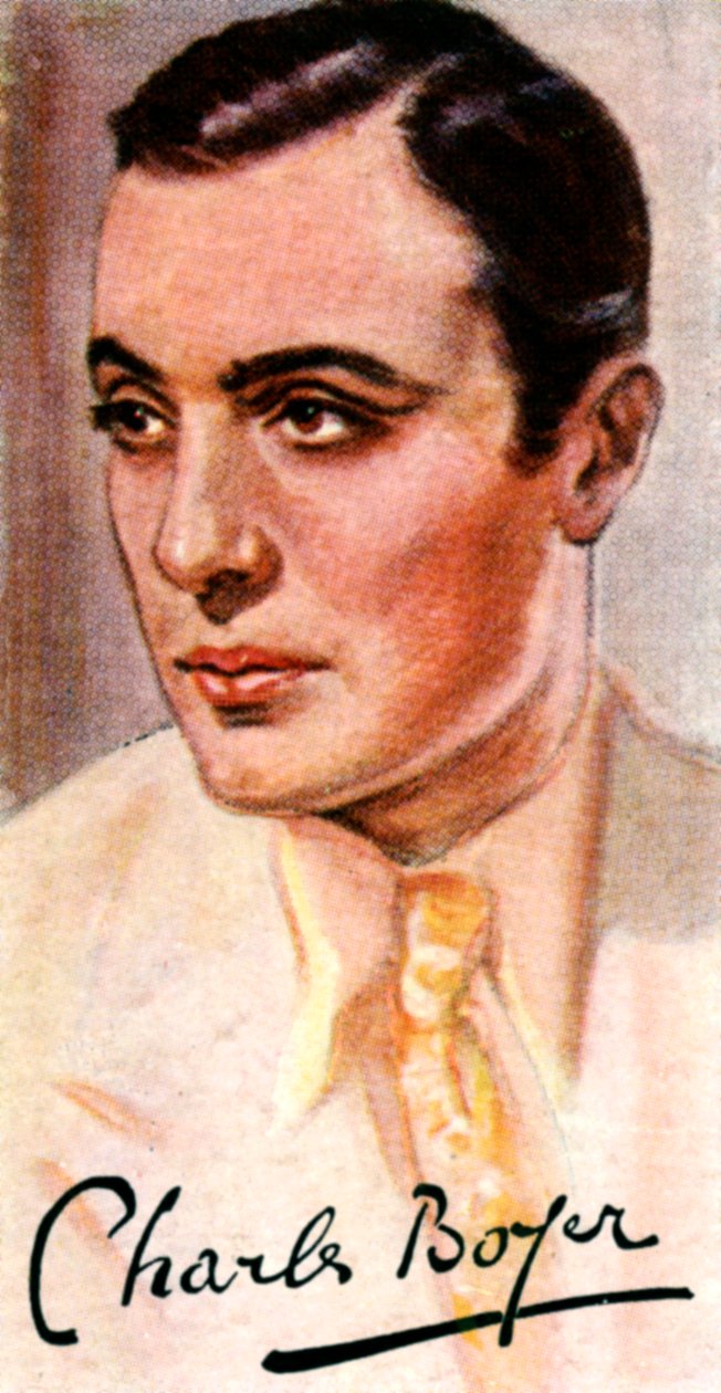 Charles Boyer, 1899-1978, fransk skuespiller, 20. århundrede af Unbekannt