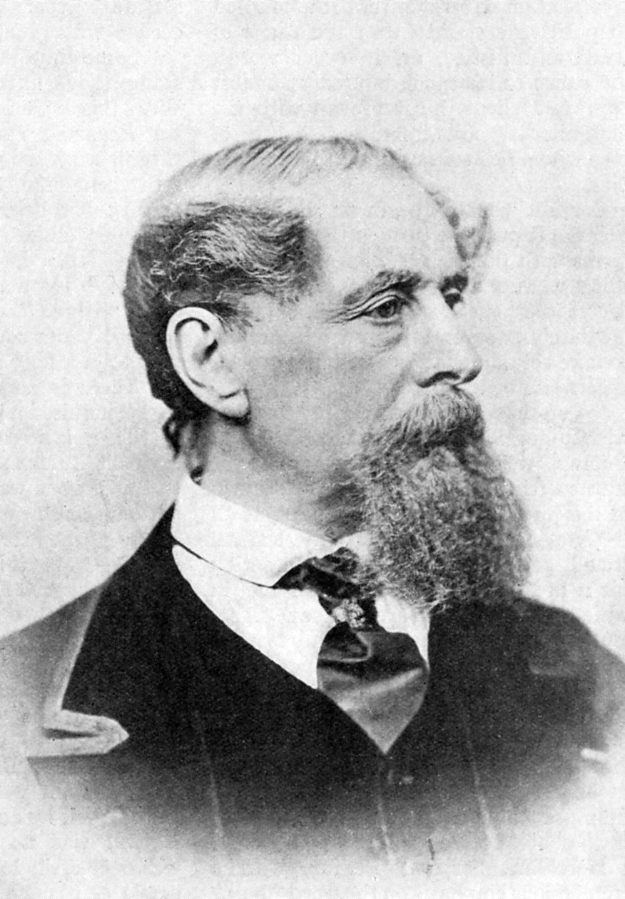 Charles Dickens, engelsk forfatter, c1850-1870 af Unbekannt