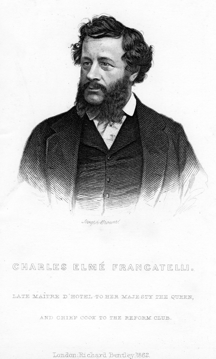 Charles Elme Francatelli, 1862 af Unbekannt