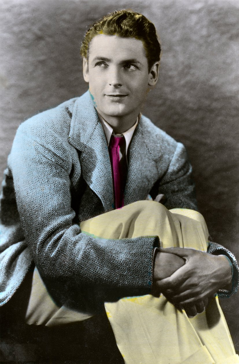 Charles Farrell 1901-1990, amerikansk skuespiller, 20. århundrede af Unbekannt