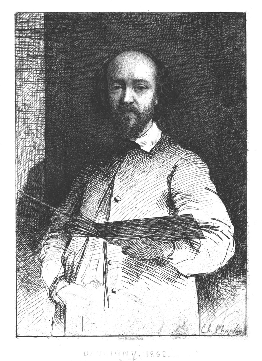 Charles François Daubigny, 1862. af Unbekannt