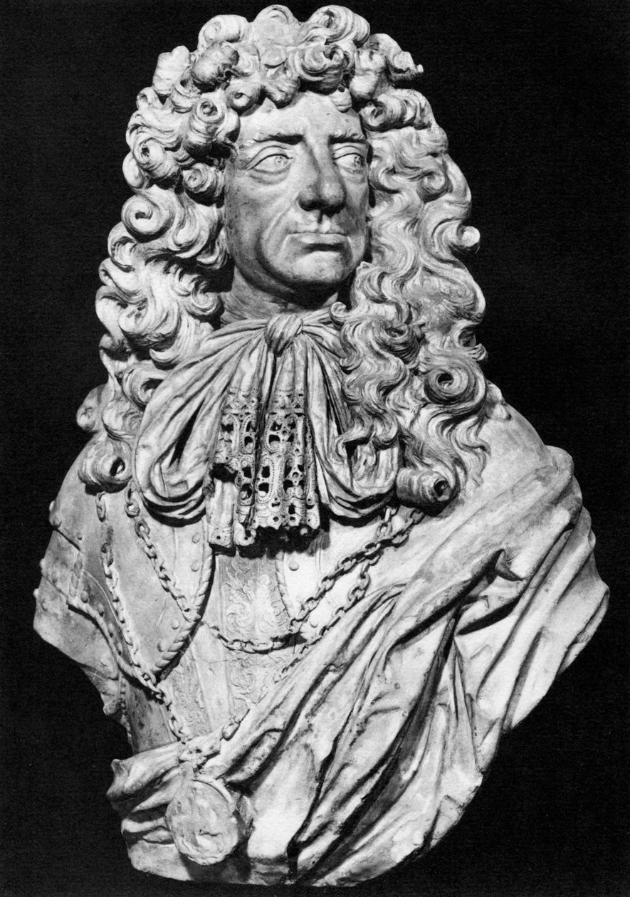 Charles II, konge af England, Skotland og Irland, c1678 1958 af Unbekannt