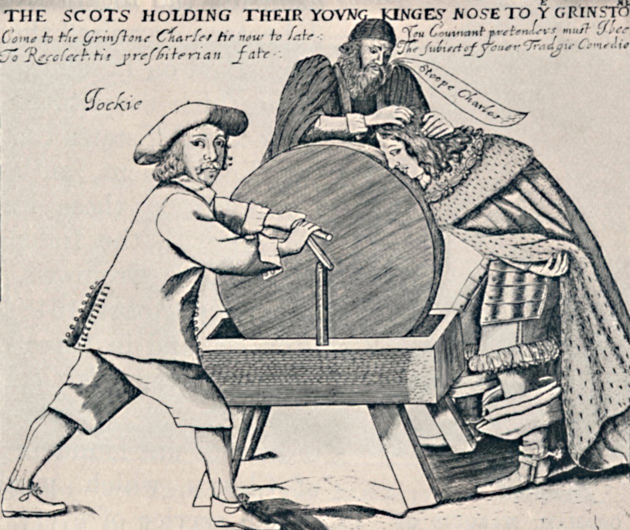 Charles II og Kirken, 1651, 1903 af Unbekannt