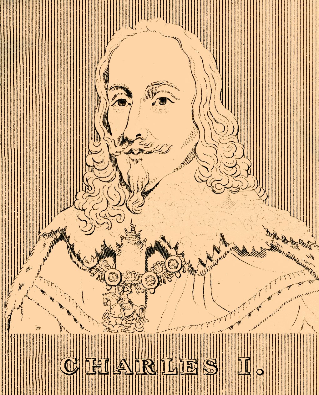 Charles I, 1600-1649, 1830. af Unbekannt