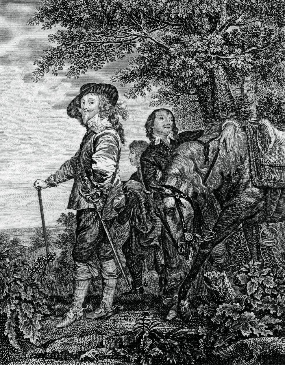 Charles I af England af Unbekannt