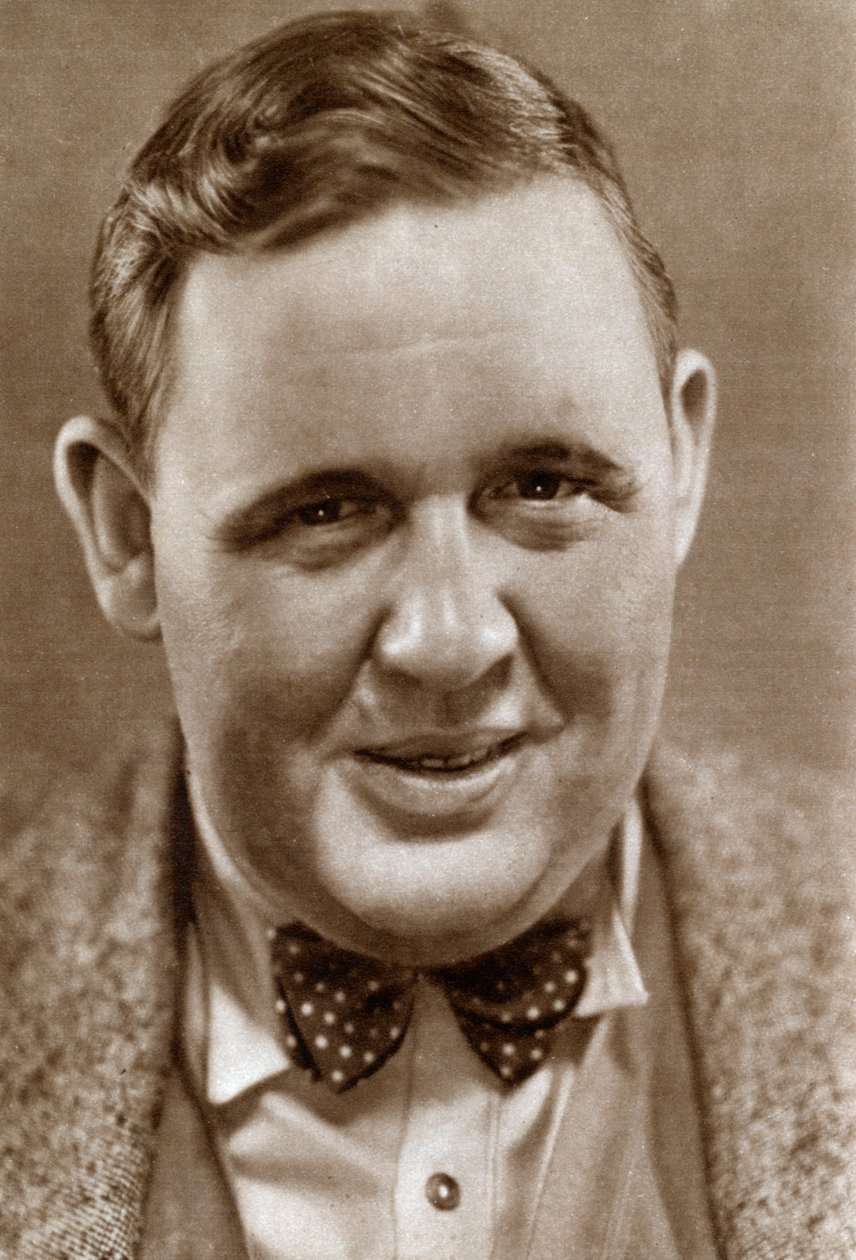 Charles Laughton, engelsk scene- og filmskuespiller, 1933 af Unbekannt