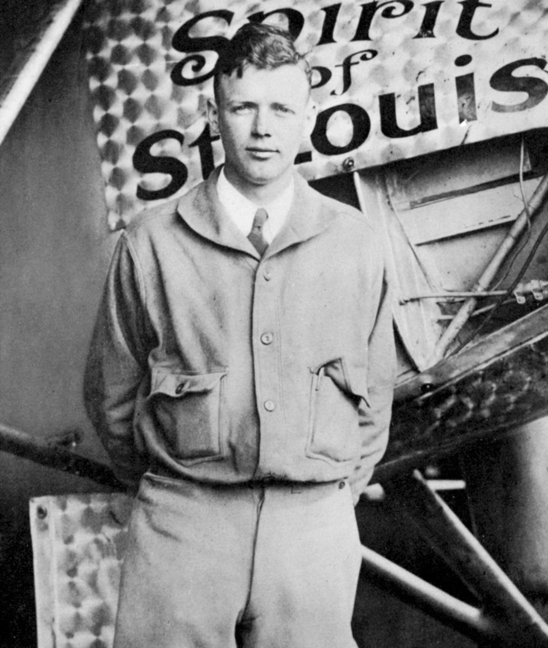 Charles Lindbergh, rekordstor flyver, 1927 af Unbekannt