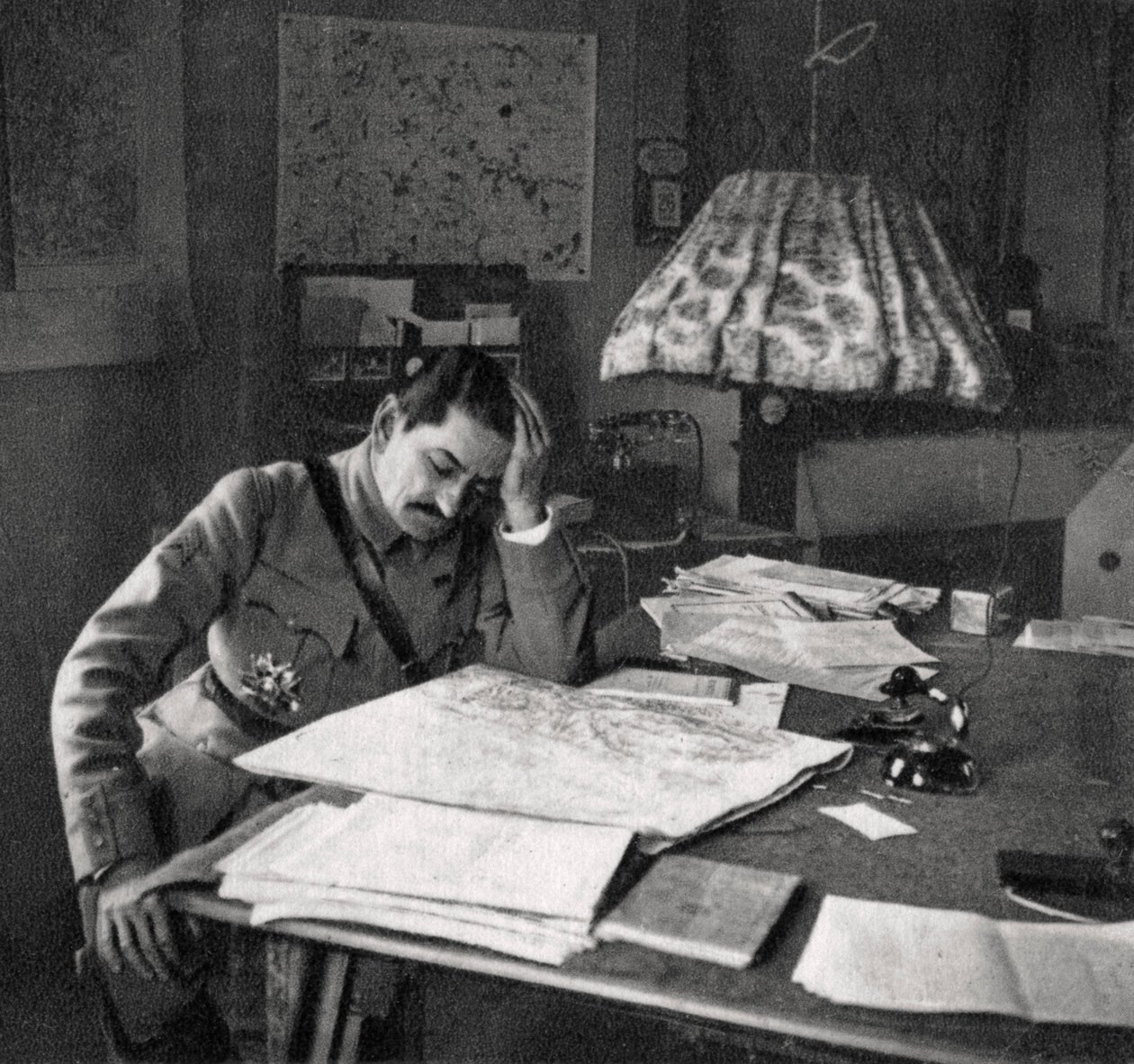 Charles Mangin, fransk soldat, 1918 af Unbekannt