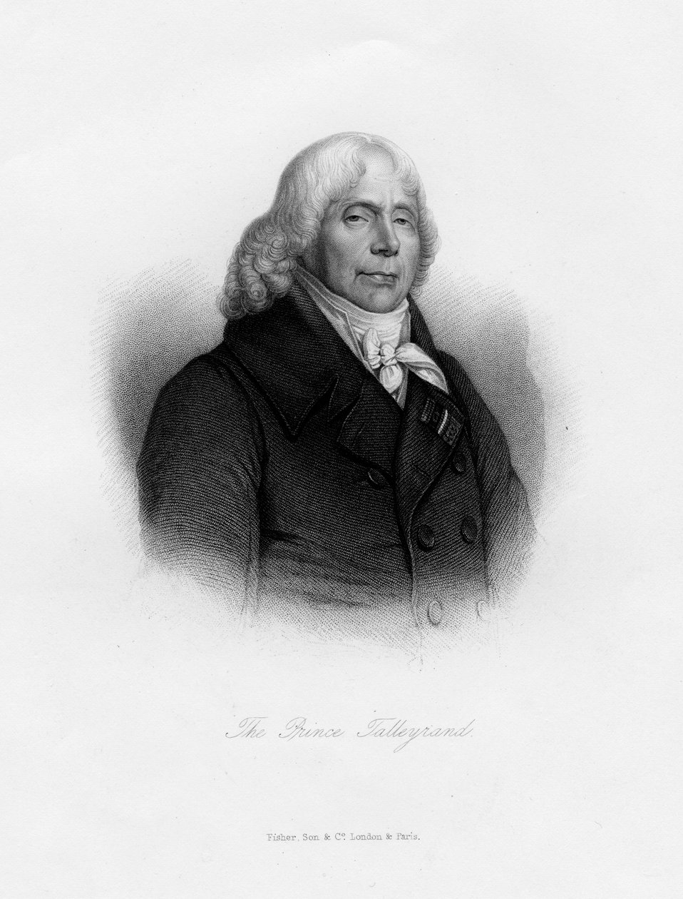 Charles Maurice de Talleyrand-Perigord, fransk diplomat, 1800-tallet af Unbekannt