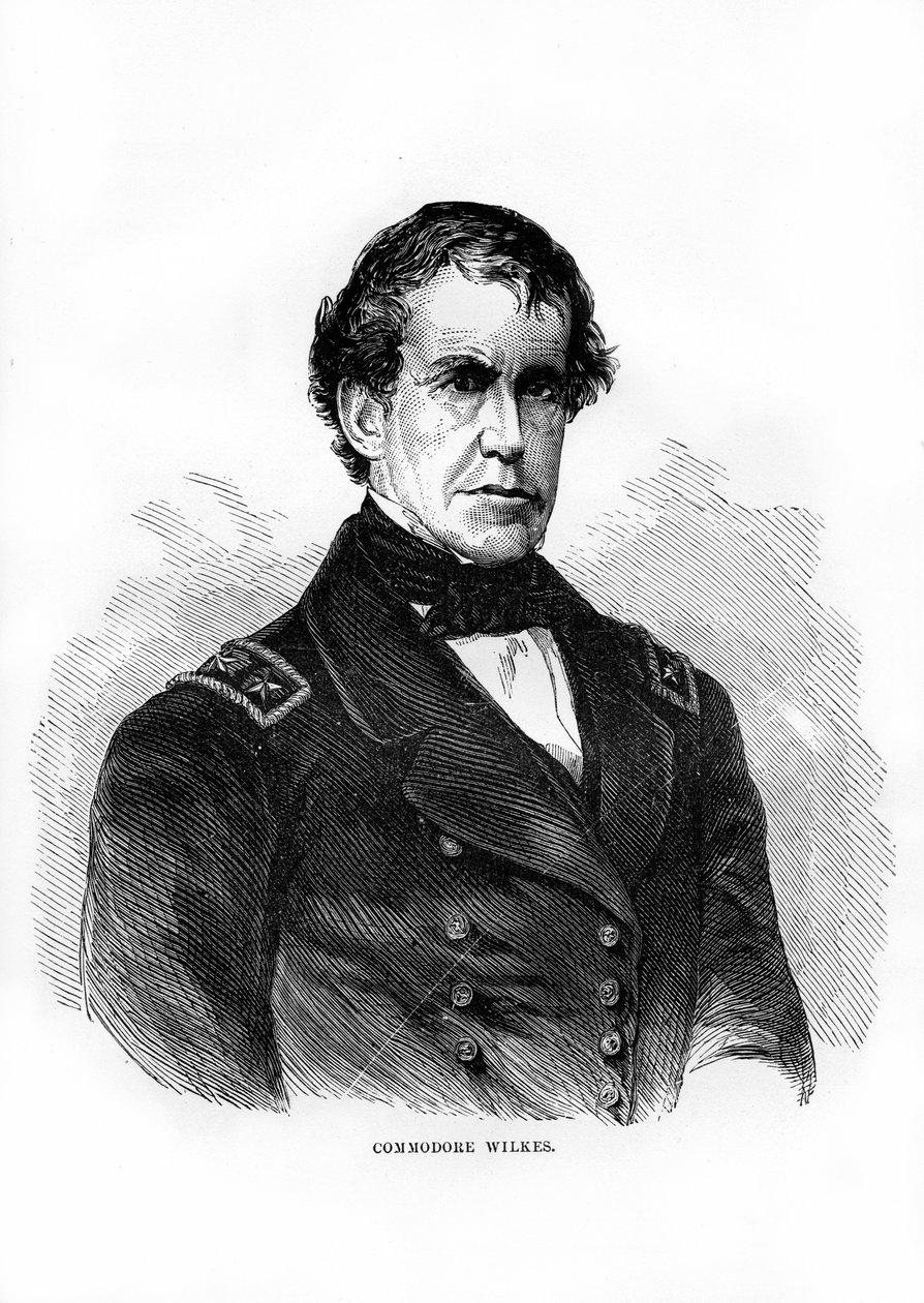 Charles Wilkes, amerikansk flådeofficer og opdagelsesrejsende, 1872 af Unbekannt