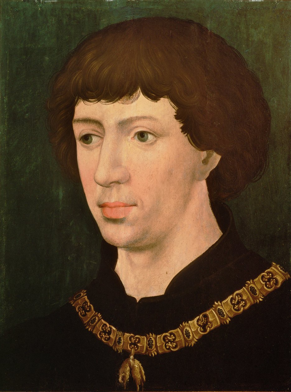 Karl den Dristige, ca 1460 af Unbekannt