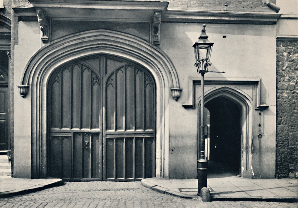 Charterhus. Yderside af Entrance Gateway, 1925 af Unbekannt