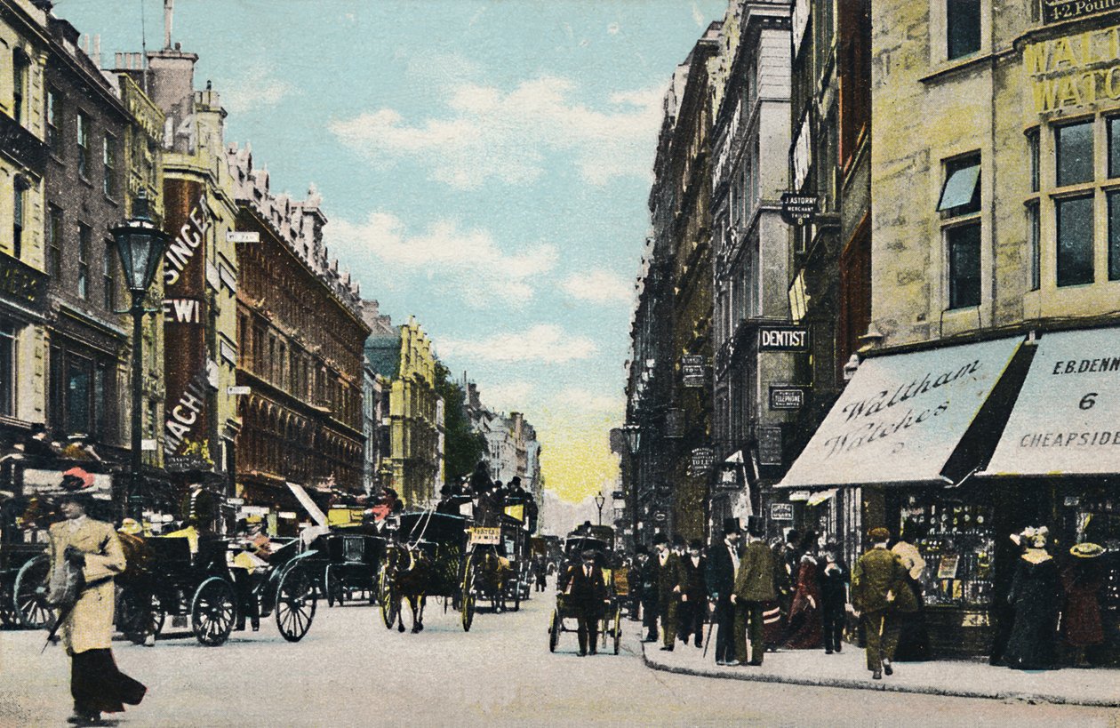 Billig side. St. Pauls End. London, 1906. af Unbekannt