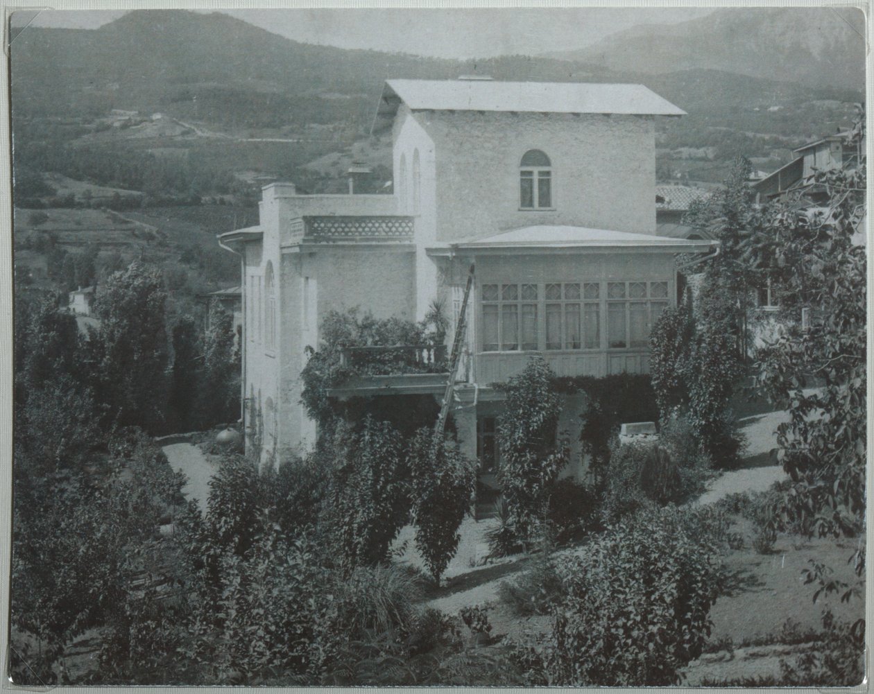 Tjekhovs hus i Jalta, 1890
