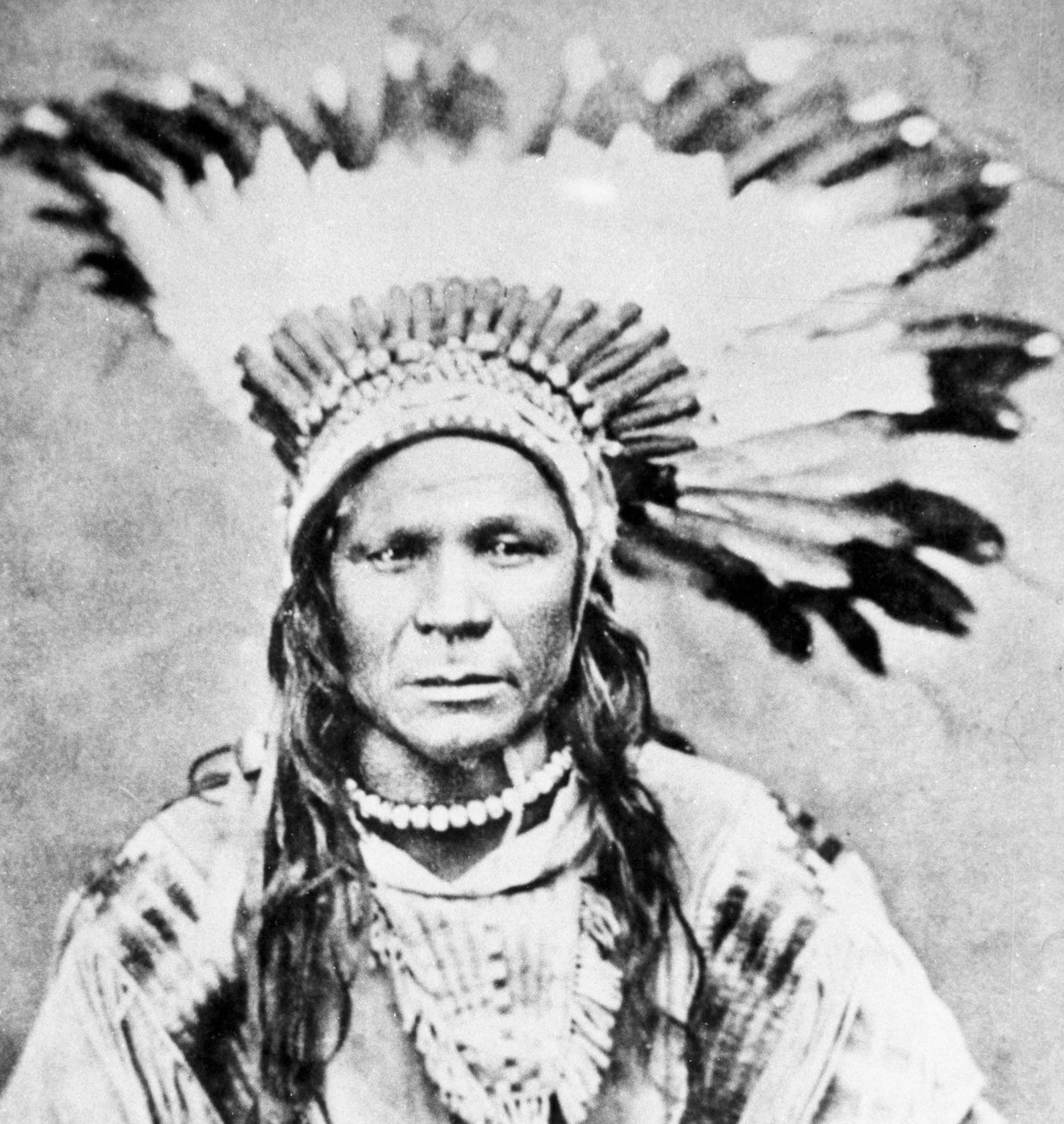 Chief Crow Flies High, c1885-90 af Unbekannt