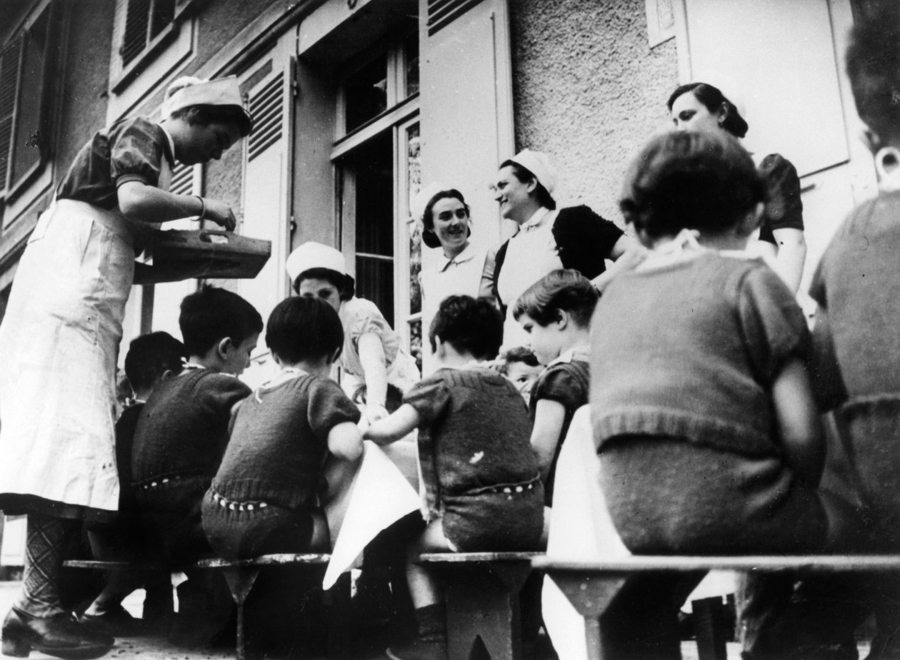 Børn i sundhedsministeriets varetægt, Frankrig, Anden Verdenskrig, 1940-1944 af Unbekannt