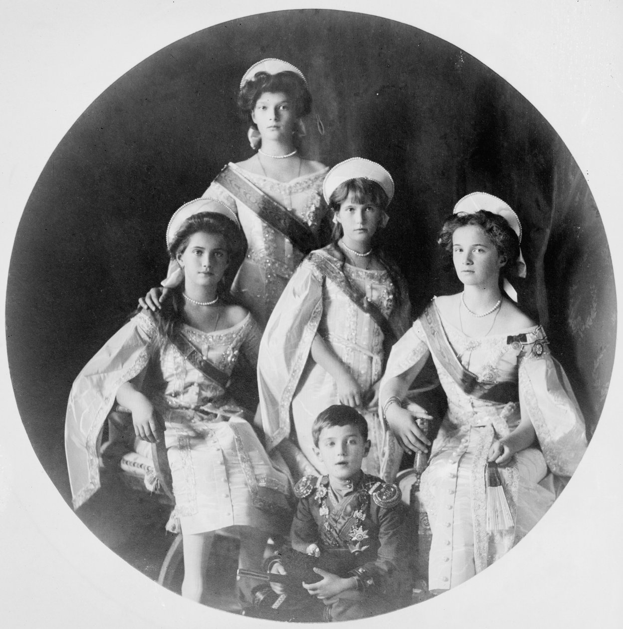 Børn af zar Nicholas II af Rusland, c1910-c1914 af Unbekannt