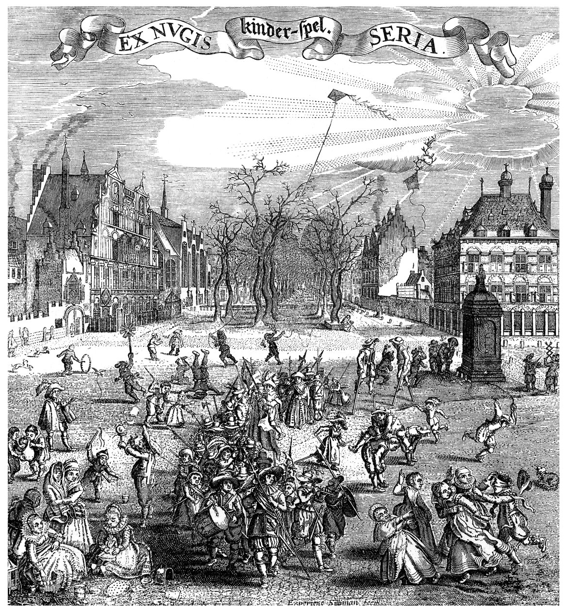 Børnespil, 1882 af Unbekannt