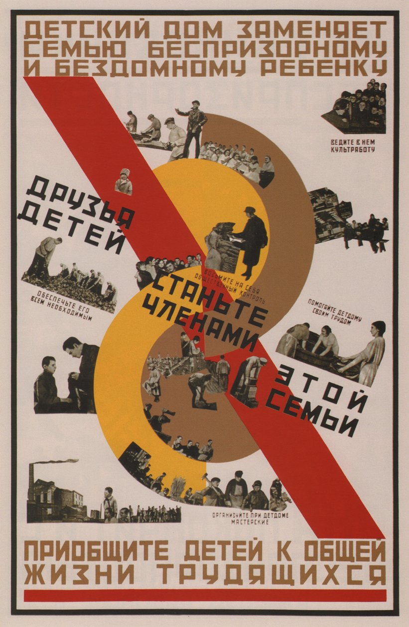 Børnehjem er som en familie for et hjemløst barn, 1926 af Unbekannt
