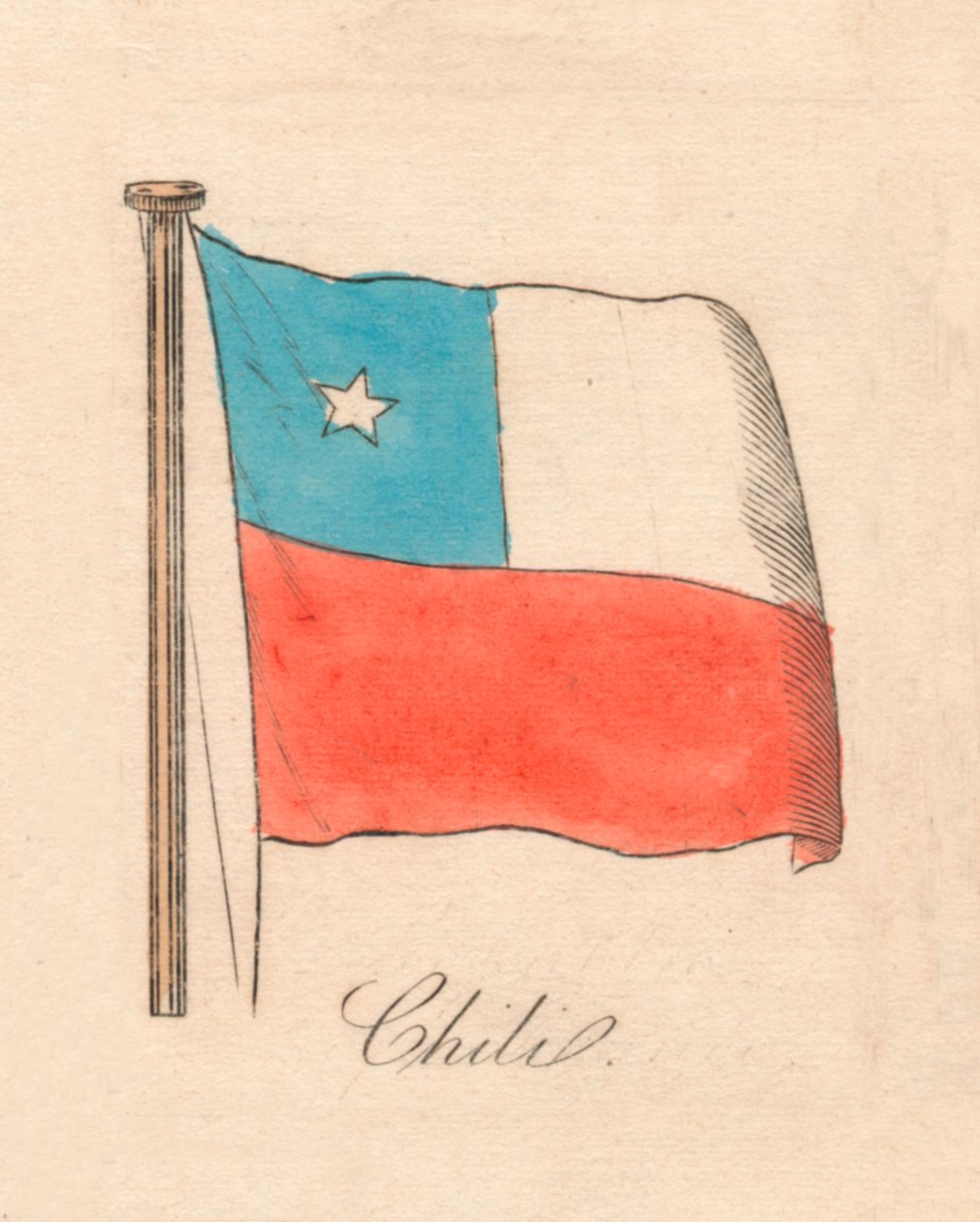 Chili, 1838 af Unbekannt