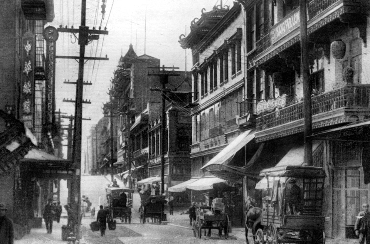 Chinatown, San Francisco, USA, 1926 af Unbekannt