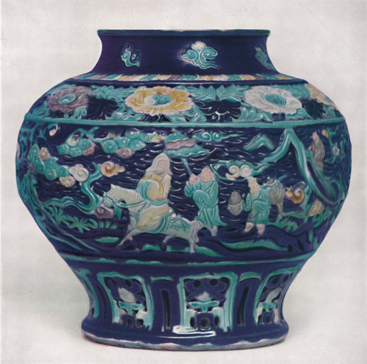 Kinesisk vinkrukke. Ming-periode, 1368-1644, 1928 af Unbekannt